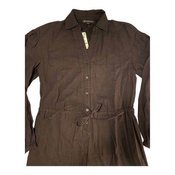 Inc Drawstring-Waist Puff-Sleeve Romper NWT - Picture 3 of 6